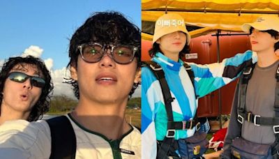 Taekook Breaks Internet: BTS Member V Shares Unseen Photos of Jungkook in Hawaii, Army in Shock - News18