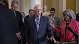 Sen. McConnell appears to freeze while speaking for second time