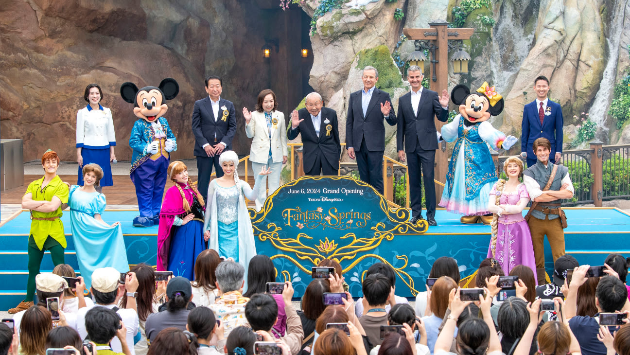 Bob Iger Touts “Richly Immersive Experiences,” Cuts Ribbon on $2B Tokyo Disney Resort Expansion