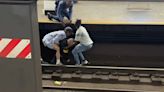 Video shows Good Samaritans rescue stranger who collapsed on Brooklyn subway tracks