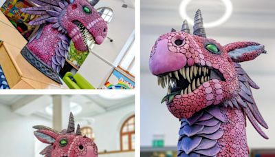 'Much-loved' dragon pinched from library by brazen thieves