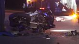 Motorcyclist injured in vehicle crash in Cumberland County