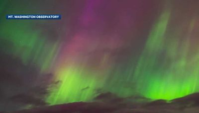 'I still can't comprehend': Northern lights spotted across New Hampshire sky