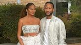 John Legend and Chrissy Teigen Sparkle in Silver for Beyonce’s Renaissance World Tour