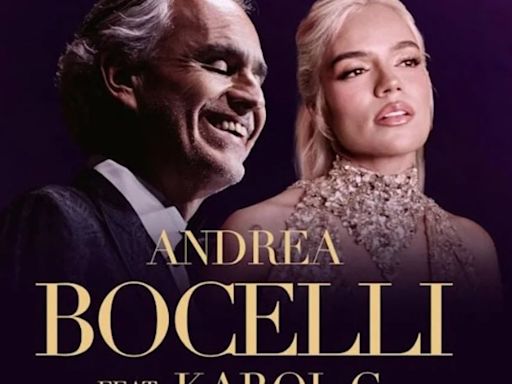 Karol G y Andrea Bocelli hicieron una versión del éxito ‘Vivo por ella’: “Esta canción es un gran honor para mí”