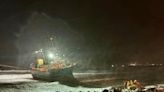 Crew safe after fishing boat stranded on Newfoundland's south coast