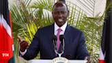Kenya's Ruto ready for 'conversation' with protesters - Times of India