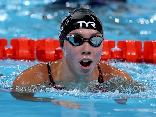 Paris Olympics: American Torri Huske surprises with silver in 100 freestyle