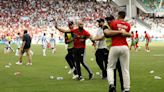 Paris 2024 Olympics: Games organisers investigate pitch invasion chaos during ARG vs MAR match