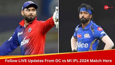 DC vs MI Live Cricket Score and Updates, IPL 2024: Kuldeep's Mid-Overs Magic