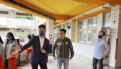 不能讓孩子在狹小空間學習 卓冠廷爭取育林國中小擴建