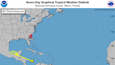 Will tropical disturbance develop into a storm? See NHC forecast, path toward Texas