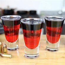 Deadpool Shots Cocktail Recipe | Recipe | Shooter recipes, Layered ...