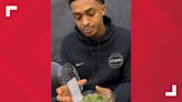 WATCH: H-E-B does Mexican candy taste testing with Spurs' Keldon Johnson