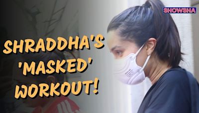 Shraddha Kapoor Sports A Mask After A Workout Session, Gives The Paps A Miss I WATCH - News18