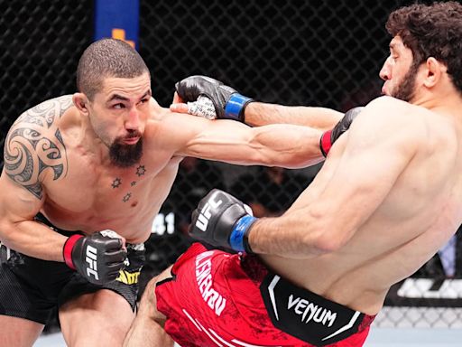 UFC Fight Night results, highlights: 'Boogeyman' Robert Whittaker knocks out Ikram Aliskerov in Round 1