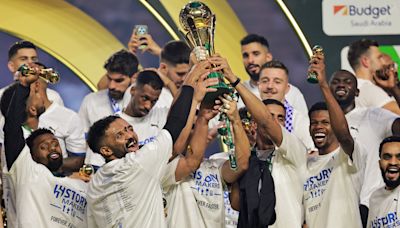 Al-Hilal beat Ronaldo's Al-Nassr to win Saudi Cup and land double