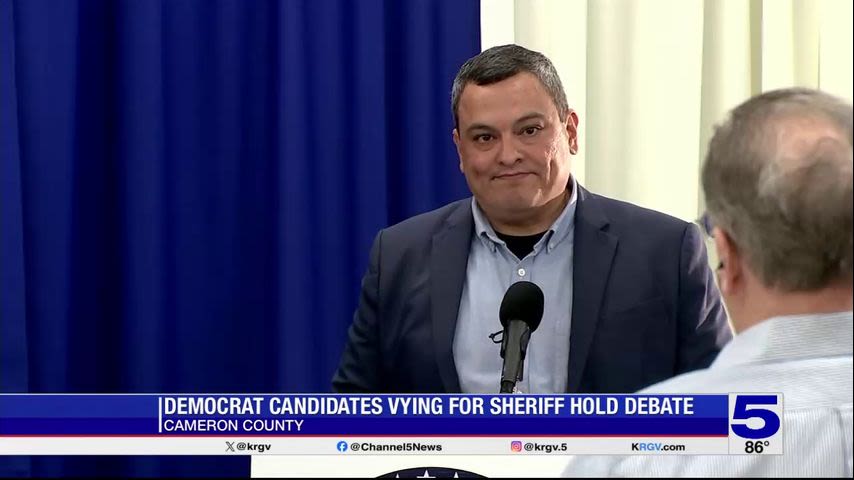 Democrat candidates running for Cameron County Sheriff hold debate