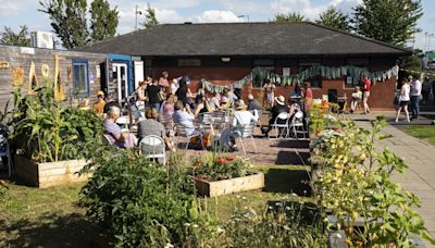 Celebration of transformed neglected land in Caldicot