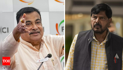 Nitin Gadkari jests Ramdas Athawale will be a minister, even in next govt | India News - Times of India