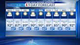 Windy Wednesday, slightly hotter temps — Your 9-Day Forecast