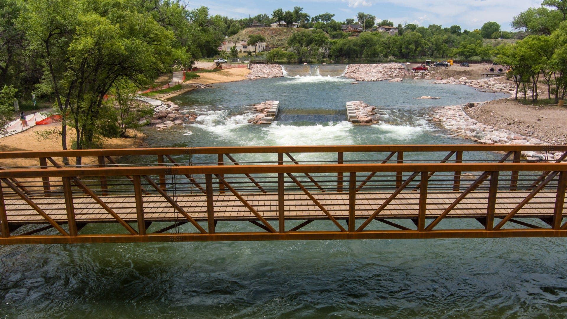 Summer runoff creating high levels in the Arkansas River; Pueblo Water Park remains closed