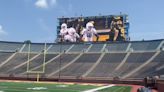 Inside Michigan football's new scoreboard, lights and audio system