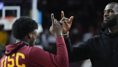 Rich Paul: "Nada garantiza que si los Lakers seleccionan a Bronny, LeBron se quede"