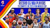 NBA》世界盃男籃賽今開打 55名NBA現役球員參加創紀錄