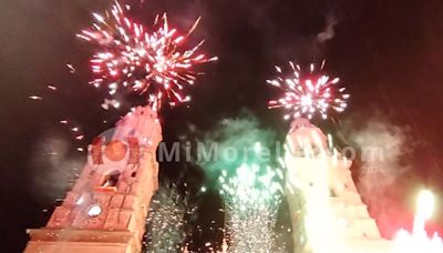 Encendido de Catedral por Día del Niño, despide al "Ratón vaquero"