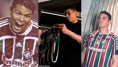 Thiago Silva de volta ao Fluminense! Famosos comemoram retorno do zagueiro