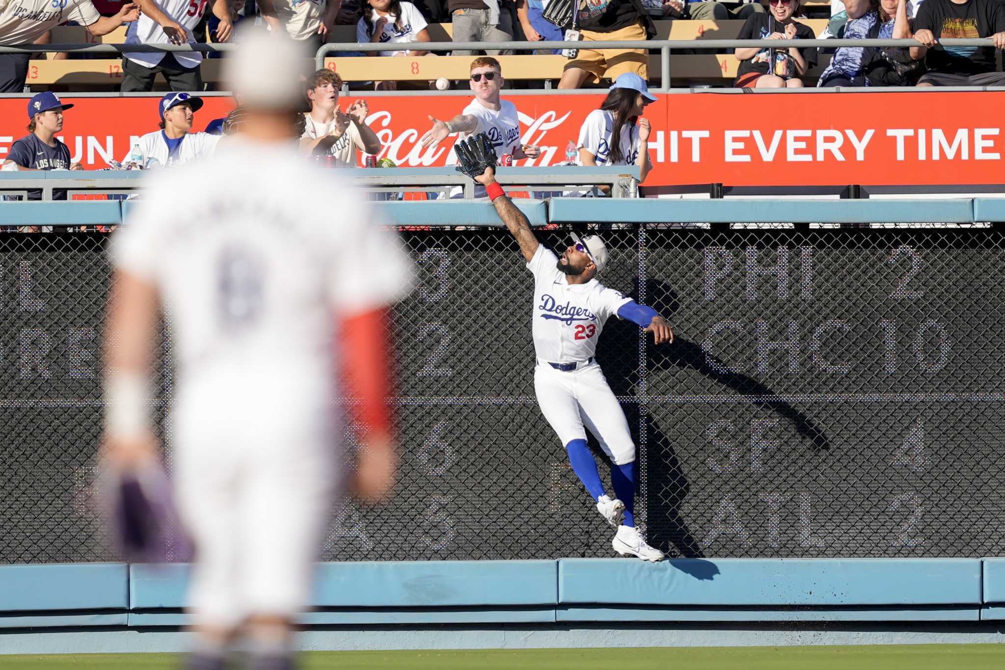 Dodgers activate outfielder Jason Heyward from injured list and send James Outman back to minors