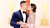 Allison Williams and Fiancé Alexander Dreymon Share a Kiss on 2023 Oscars Red Carpet