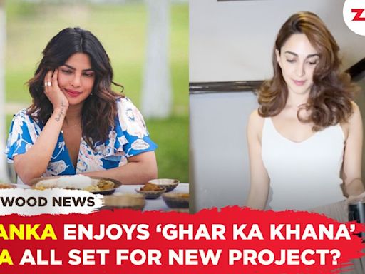 Priyanka Chopra enjoys Palak Paneer made by mom | Kiara Advani all set for new project?