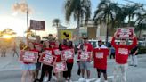 ‘Make Trump Pro-Life Again’: Anti-Abortion Activists Protest Trump Rally