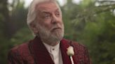 Murió Donald Sutherland, actor de los juegos del hambre