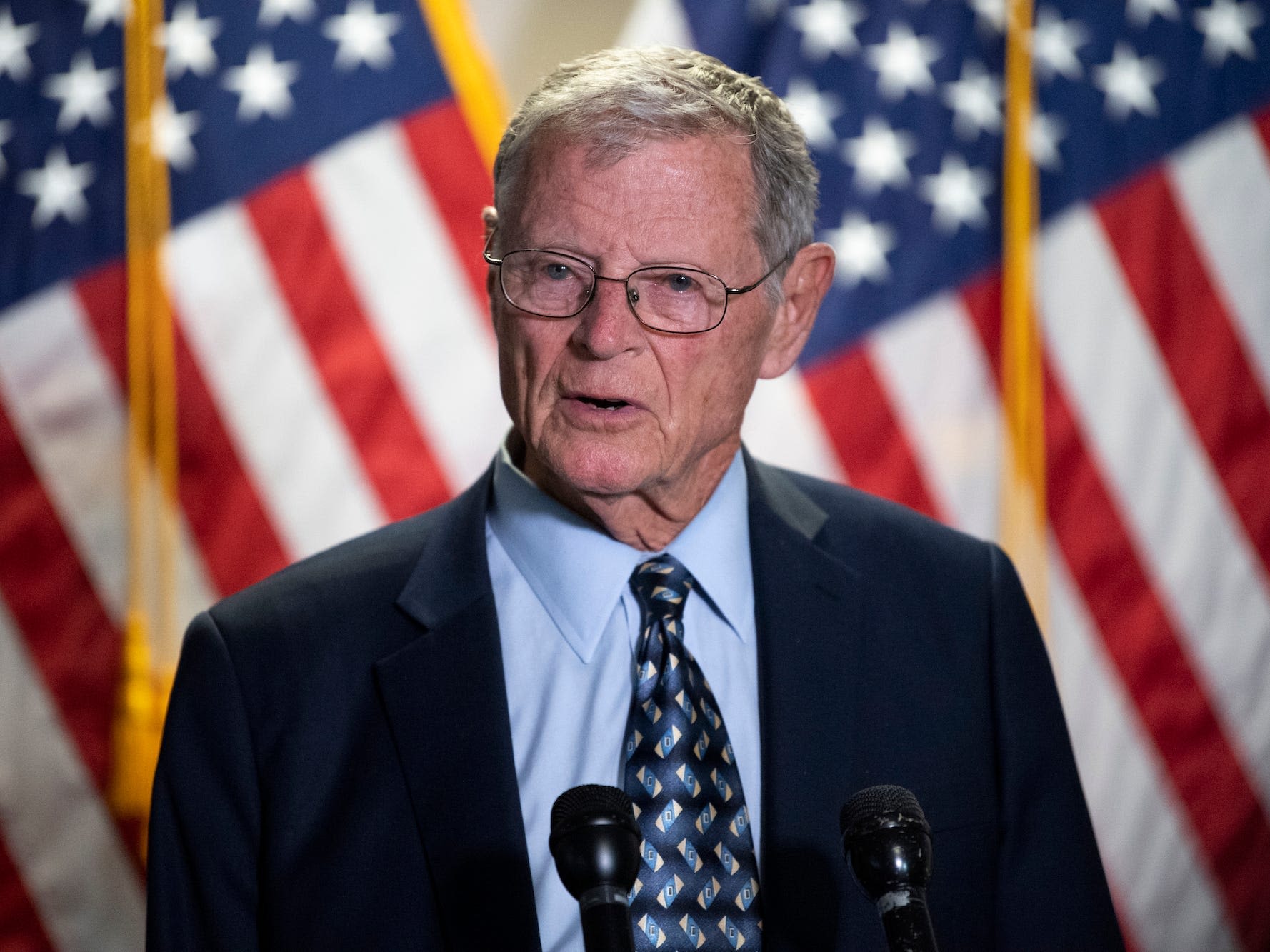 Former GOP Sen. Jim Inhofe, famous for throwing a snowball in the Senate chamber, dead at 89