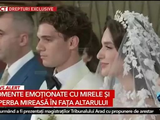 Ianis Hagi gets the Royal Wedding treatment live on Romanian TV as media go mad for Rangers star's big day