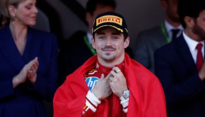 Leclerc pays tribute to late father on emotional day