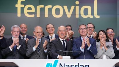 Ferrovial convocará a inversores en Estados Unidos para aumentar su volumen en el Nasdaq