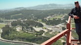 Video: Atop Golden Gate Bridge, Newsom announces record spending in California tourism