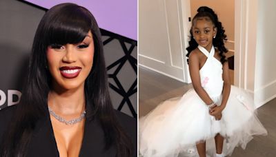 Cardi B and Offset's Daughter Kulture Enjoys Lavish Trip on a Private Jet to Visit Giraffes for Her 6th Birthday