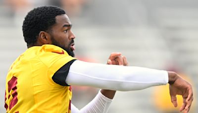 Jacoby Brissett: Excited about Drake Maye, competition brings out best in us