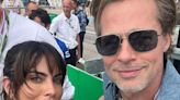 Brad Pitt se convierte en el nuevo 'compañero' de Melissa Jiménez en el paddock ¡e incluso conectan sus looks!