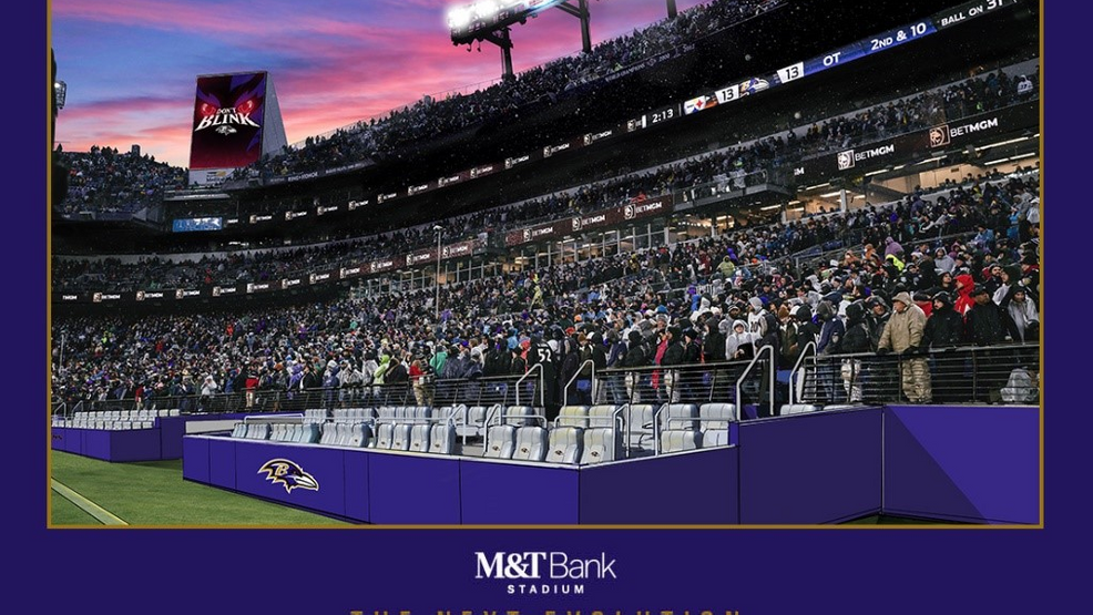 Ravens unveil new field seating at M&T Bank Stadium