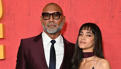 Dave Bautista is reunited with glamorous co-star Sofia Boutella