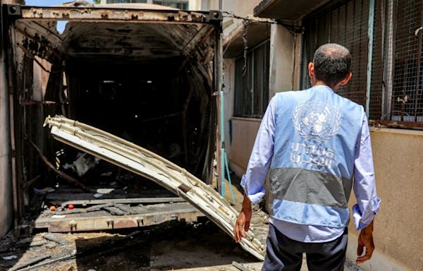 Israel says struck Hamas at UN school, Gaza officials report 3 dead