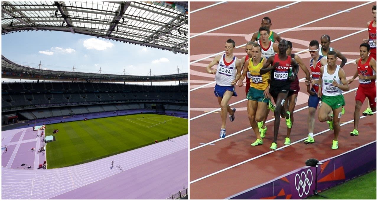 The reason why the running track at the Paris Olympics is purple instead of traditional red