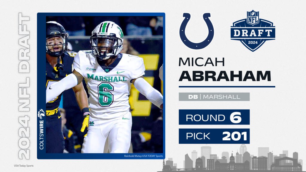 Colts rookie minicamp preview: CB Micah Abraham