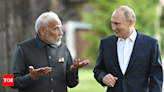 Putin-PM Modi meet: 'No solution on battlefield', says India on Ukraine - Times of India